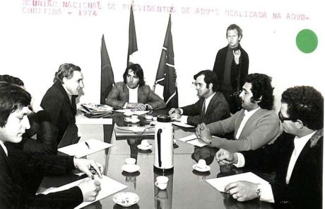 1974 - Reunião Nacional Presidentes ADVB´S realizada em Curitiba
