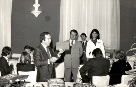 1981 - Reunião de casais - Dia das Mães