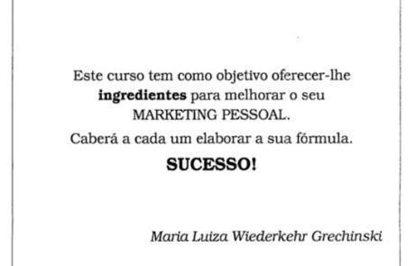 1992 - Apostila - Curso Auto Imagem