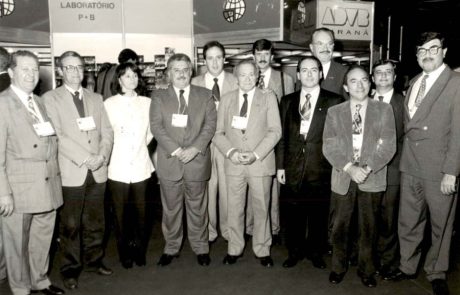 1994 - Congresso Cone Sul - MKT - Jair Capristo, Hiran de Souza, Doroteia, Antonio C Araujo, Mainardes, Pedro Stier, Urbano Fressato, Marcos Aurelio Silveira, Joao Oliveira, Itaci, Ladislau Zavadia e Alvaro Amaral