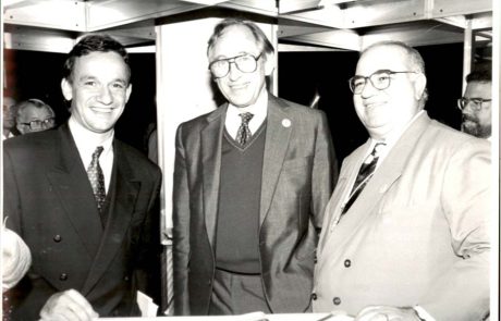 1994 - Congresso Cone Sul - Pedro Sirotski, Tofler e Antonio Cabrera