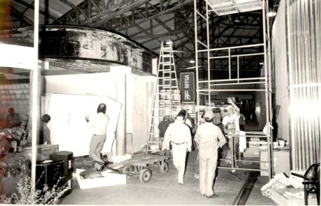 1994 - Congresso Cone Sul - Pavilhão Barigui montagem