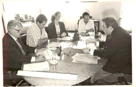 1994 - Congresso Cone Sul - reunião trabalho