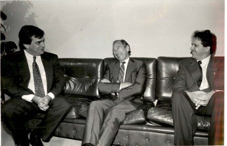 1994 - Congresso Cone Sul - Sergio Reis, Alvin Tofler e Mainardes