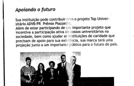 2004 - Top Universitário- - material apresentação