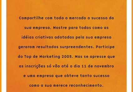 2005 - Top Marketing - email