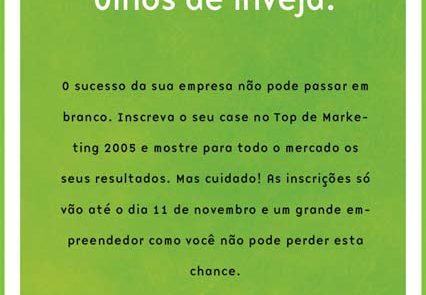2005 - Top Marketing - email