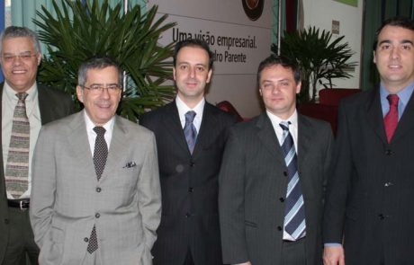 2007 - Evento Visão Empresarial - Paulo Henrique Amorim, Rodrigo Florenzano, Rodrigo Turra, Ney Braga Alves