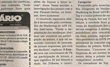 2007 - Top de Marketing - Matéria GPP
