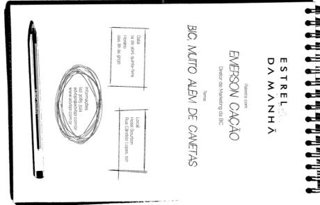 2011 - Estrela da Manhã - BIC - Convite