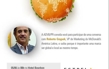 2014 - Estrela da Manhã - Roberto Gnypek - Vice-Presidente McDonalds