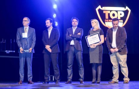 2015 - Top de Marketing - Governo/PR - Paulino Viapiana, Cicero Rohr, Marcelo Romaniewicz, Fabiola Maziero