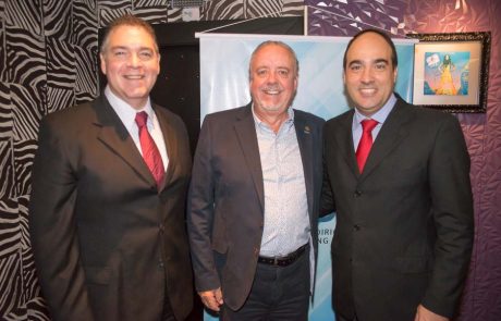 2016 - Posse nova gestão - Eduardo Jaime - Rafael Lamastra - Norman Arruda - Ney Braga