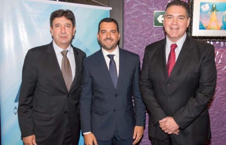 2016 - Posse nova gestão - Eduardo Jaime - Wilson Oliveira - Rafael Lamastra