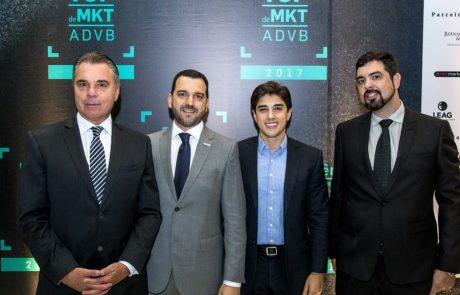 2017 - Top de Marketing - Luiz Malucelli Neto - Eduardo Jaime - Luis Renato Hauly - Jairo Cajal Jr