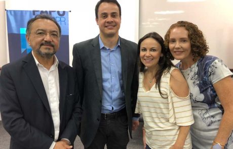 2018 - papo ADVB - Marc Souza - Gislayne Muraro - Prof. Silvana