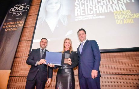 2018 - Prêmio Personalidades - Eduardo Jaime - Tatiana Reichmann - Ratinho Junior - Governador/PR