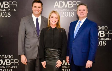 2018 - Prêmio Personalidades - Tatiana Reichmann - Fabiano Szpyra - Maroan Thome