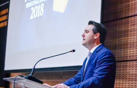 2018 - Prêmio Personalidades - Ratinho Junior - Governador/PR