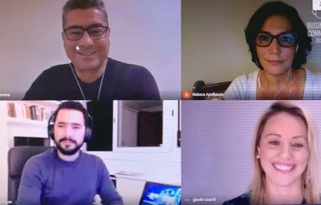 2020 - Business Connect - Líderes - Roberto Herrera - Rebecca Alpenbaumm - Jean Kuss - Giselle Suardi