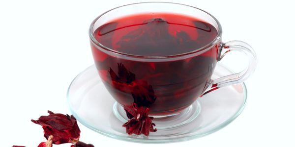 Tipos de chás - chá de hibisco
