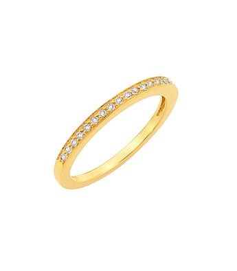 Anel Ouro Amarelo com Diamantes